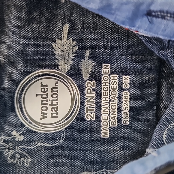 DENIM BUTTON UP - Picture 5 of 6